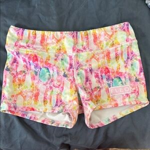 Fleo Women's Multicolor Athletic Shorts